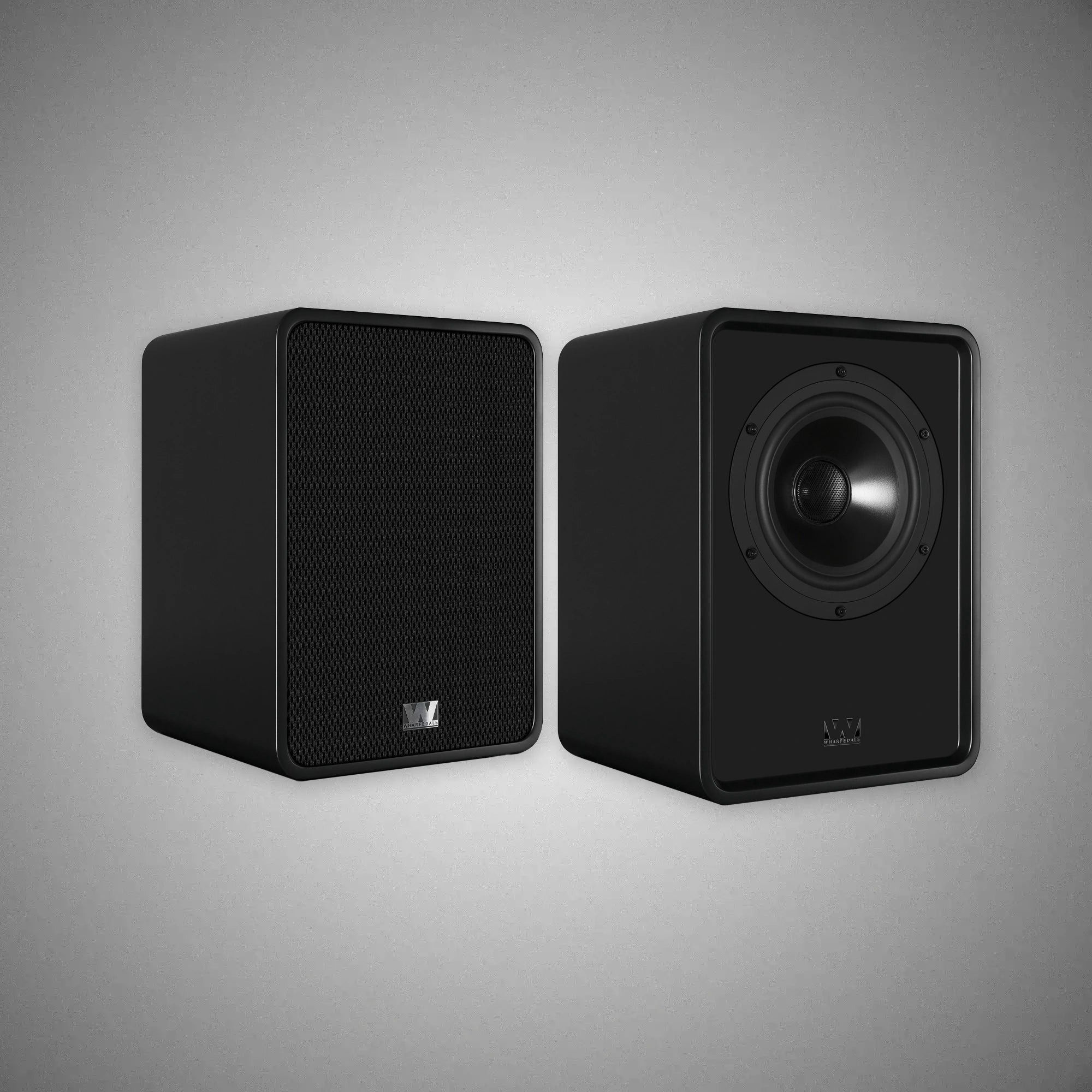Wharfedale Denton 1S Standmount Speakers Black - DOUGLAS HIFI