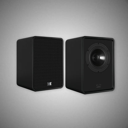 Wharfedale Denton 1S Standmount Speakers Black - DOUGLAS HIFI