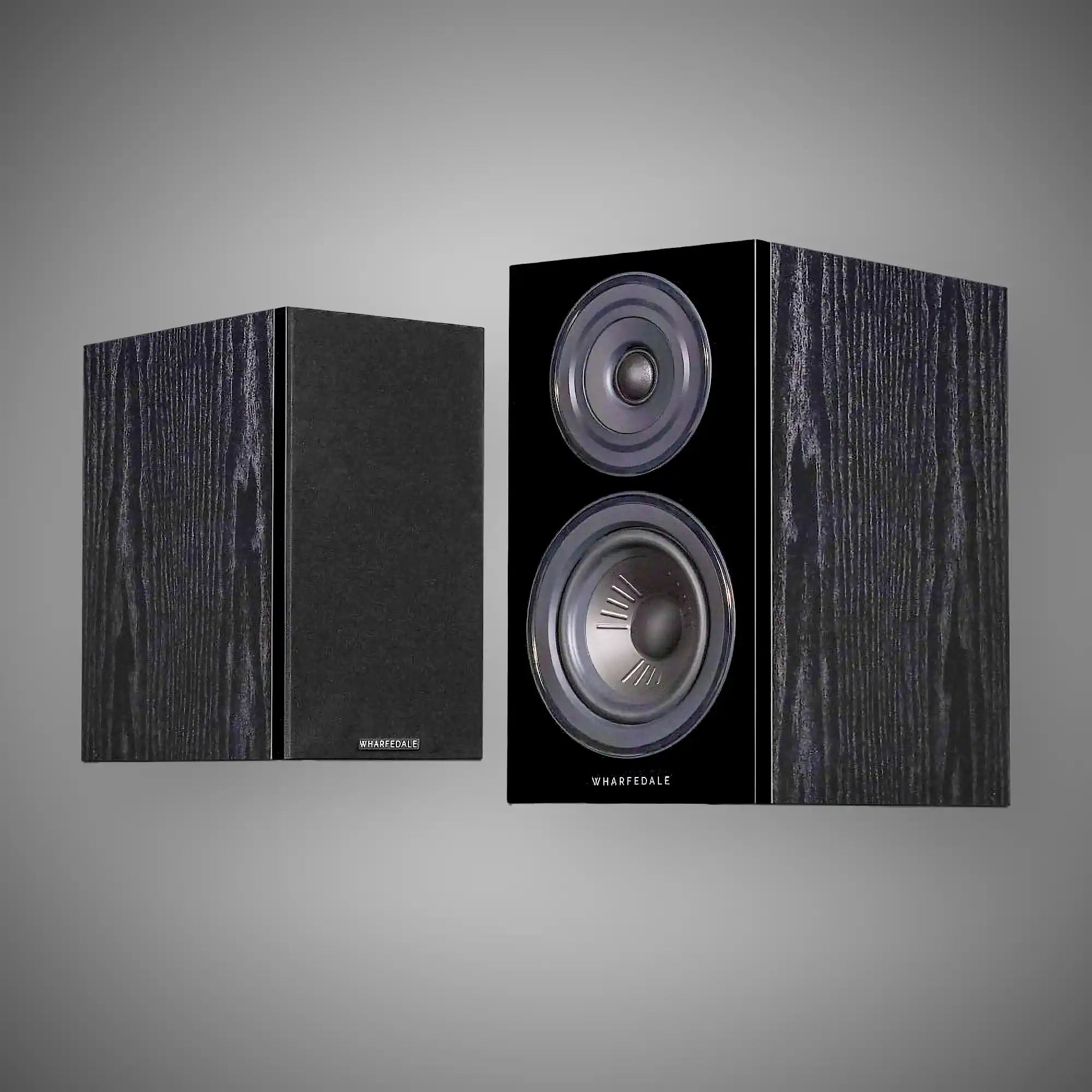 Wharfedale Diamond 12.1 Bookshelf Loudspeakers BLACK - DOUGLAS HIFI