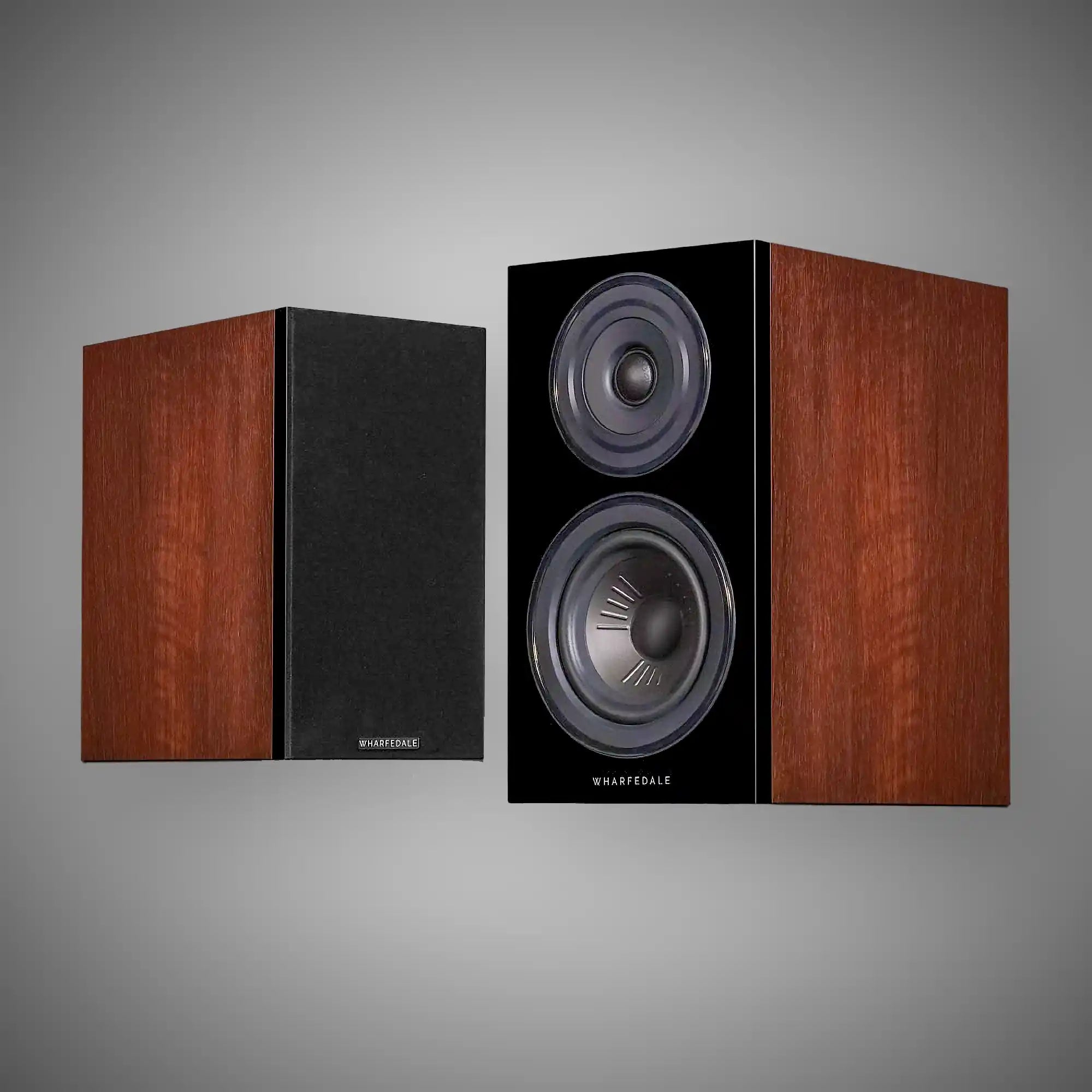 Wharfedale Diamond 12.1 Bookshelf Loudspeakers WALNUT - DOUGLAS HIFI