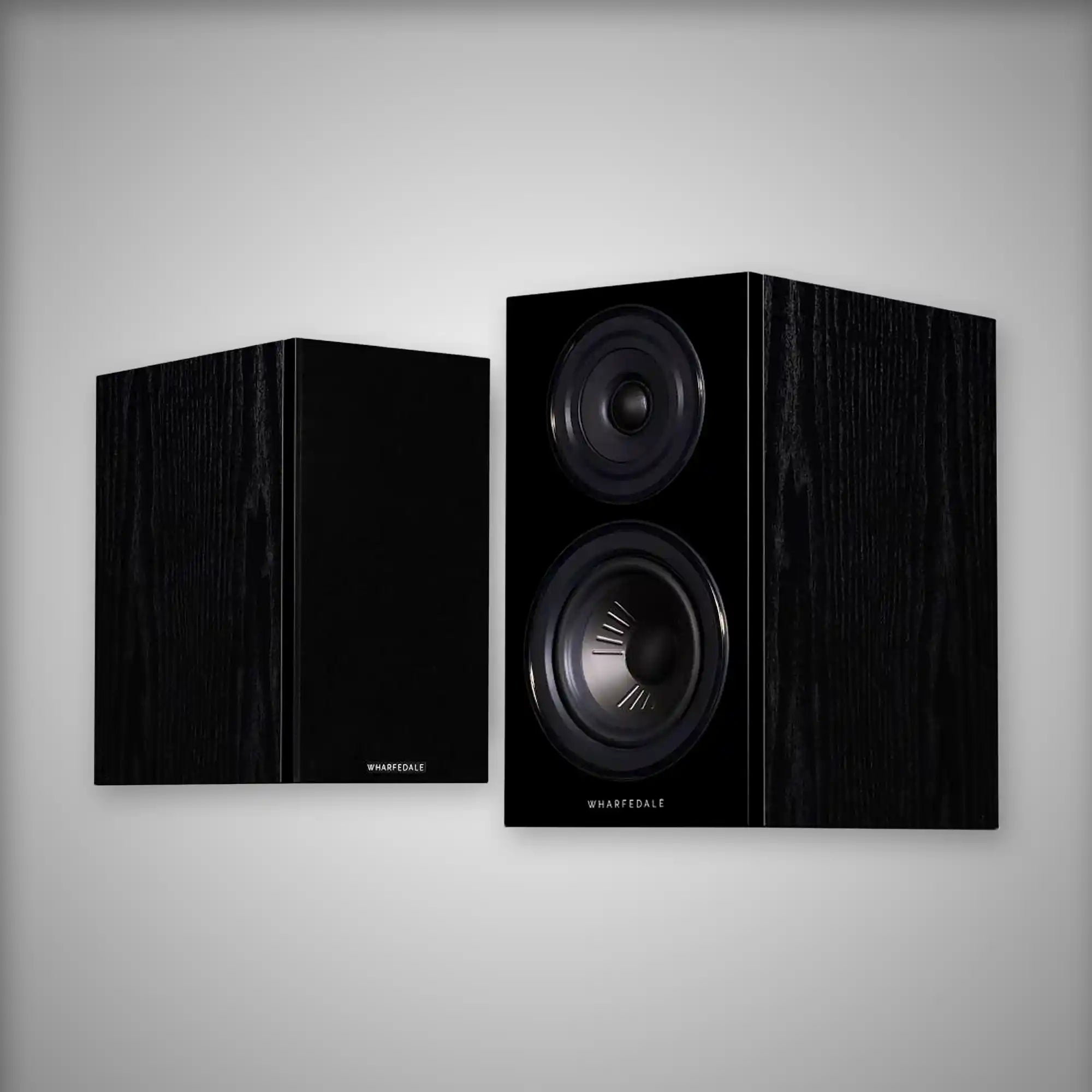 Wharfedale Diamond 12.2 Bookshelf Speakers Black - DOUGLAS HIFI