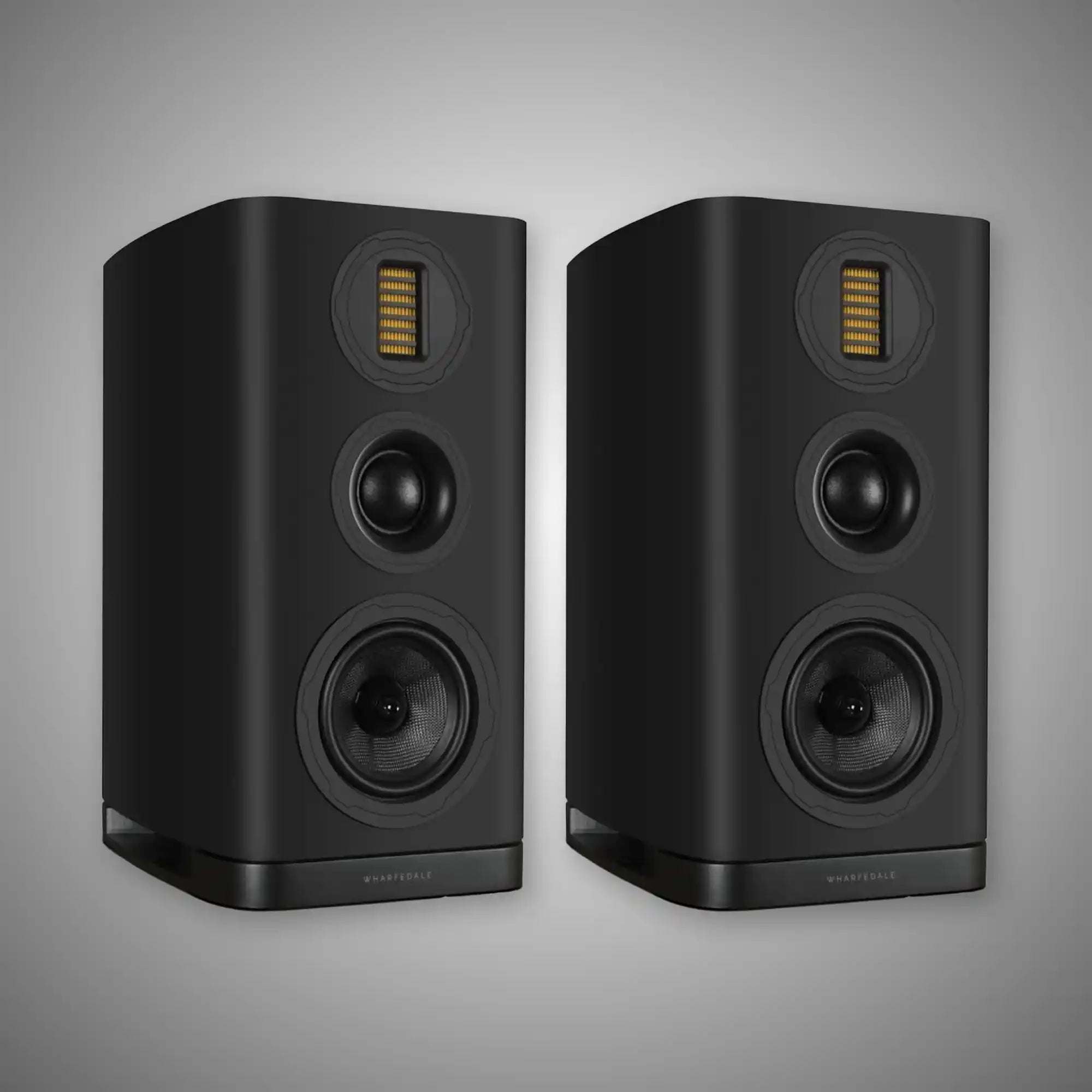 Wharfedale EVO5.2 Bookshelf Speakers Black - DOUGLAS HIFI