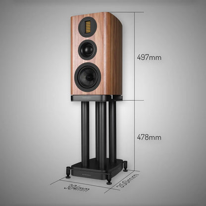 Wharfedale EVO5.2 Speakers Stands with Speakers - DOUGLAS HIFI