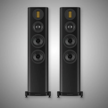 Wharfedale EVO5.3 Floorstanding Speakers Black - DOUGLAS HIFI