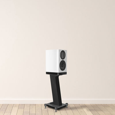 Wharfedale AURA 1 Standmount Loudspeakers WHITE with STANDS - DOUGLAS HIFI