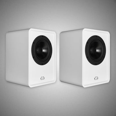 Wharfedale Denton 1S Standmount Speakers White - DOUGLAS HIFI