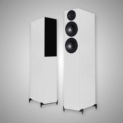 Wharfedale Diamond 12.4 Floorstanding Speakers White - DOUGLAS HIFI