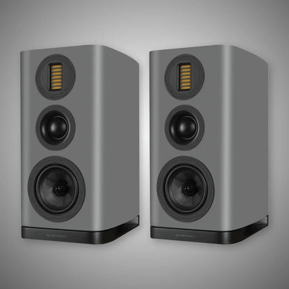 Wharfedale EVO5.2 Bookshelf Speakers Grey - DOUGLAS HIFI