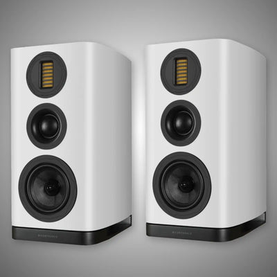 Wharfedale EVO5.2 Bookshelf Speakers White - DOUGLAS HIFI