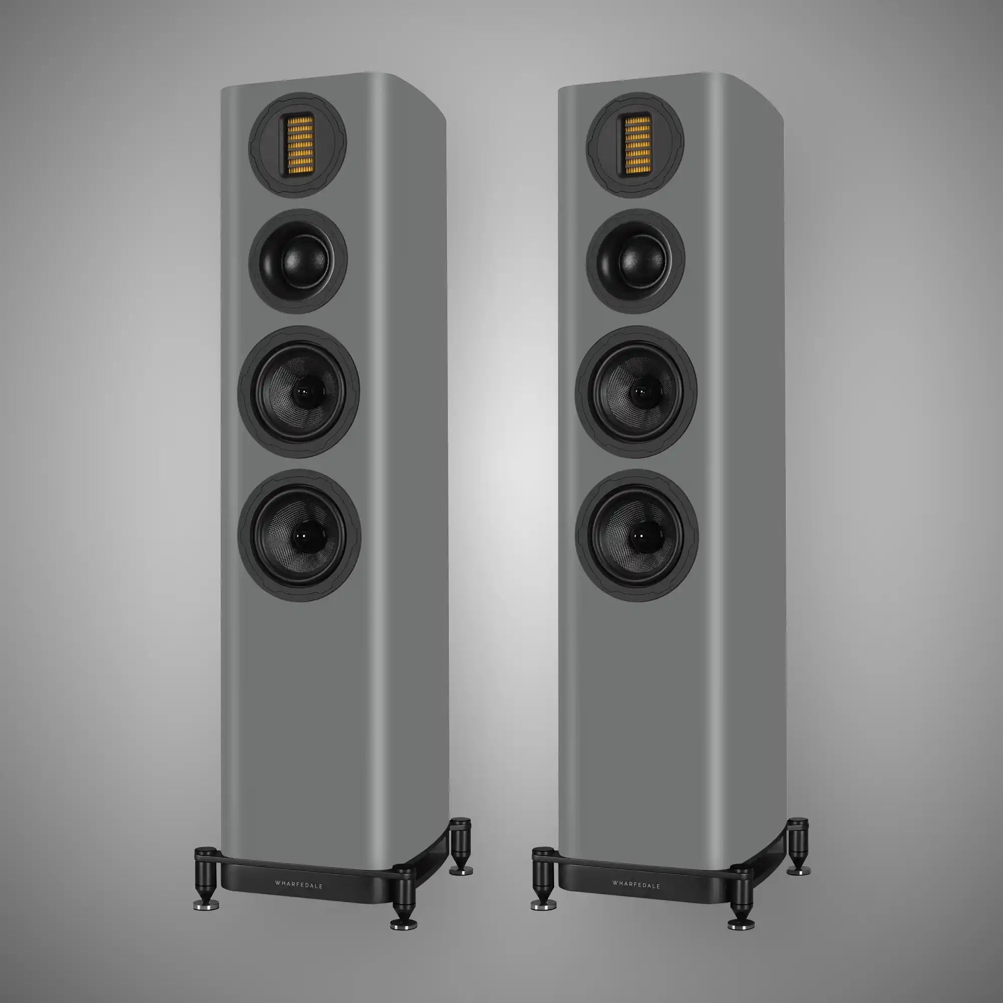 Wharfedale EVO5.3 Floorstanding Speakers Grey - DOUGLAS HIFI
