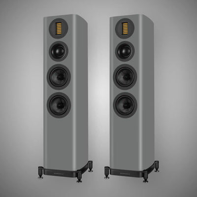 Wharfedale EVO5.3 Floorstanding Speakers Grey - DOUGLAS HIFI