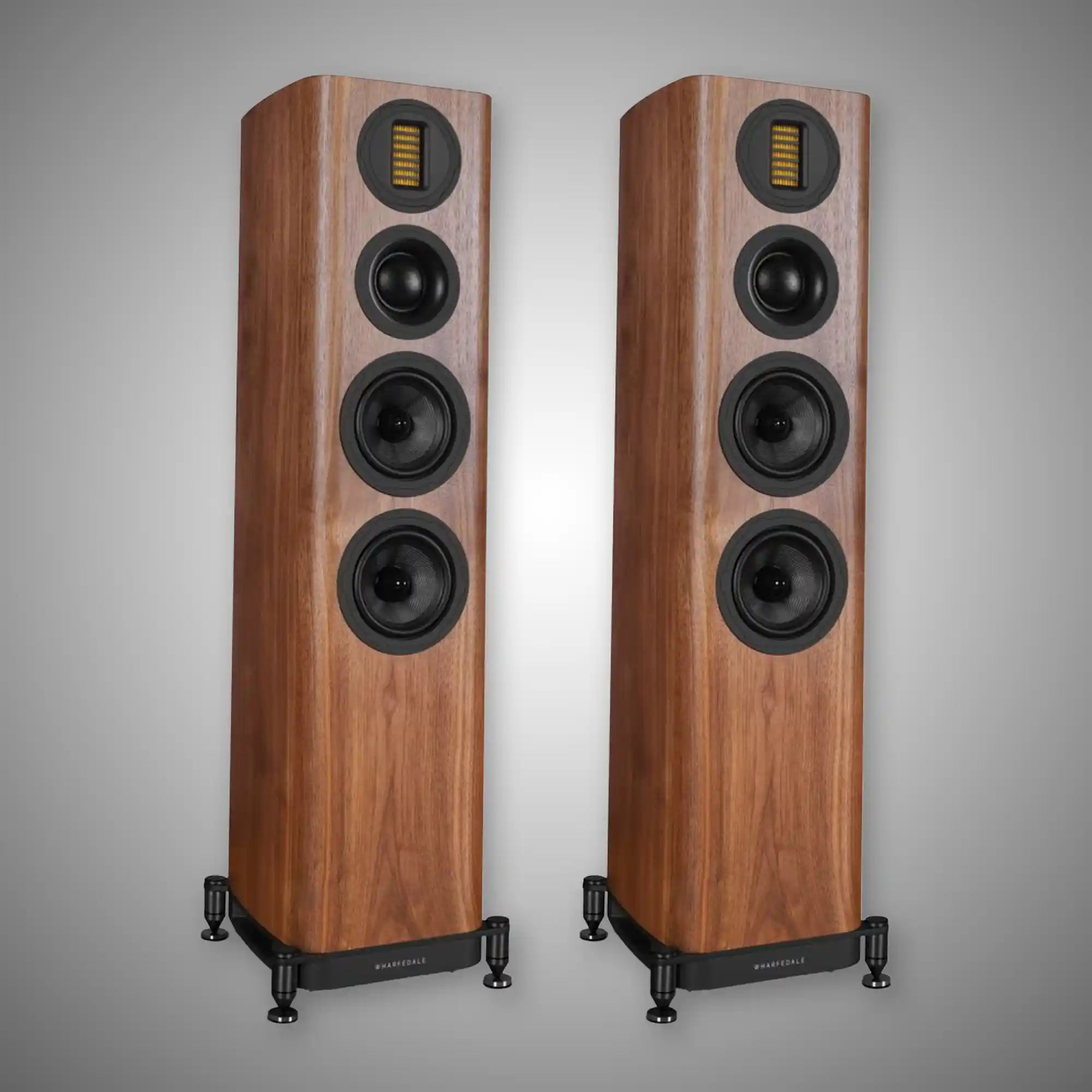 Wharfedale EVO5.3 Floorstanding Speakers Walnut - DOUGLAS HIFI