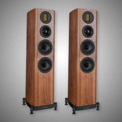 Wharfedale EVO5.3 Floorstanding Speakers Walnut - DOUGLAS HIFI