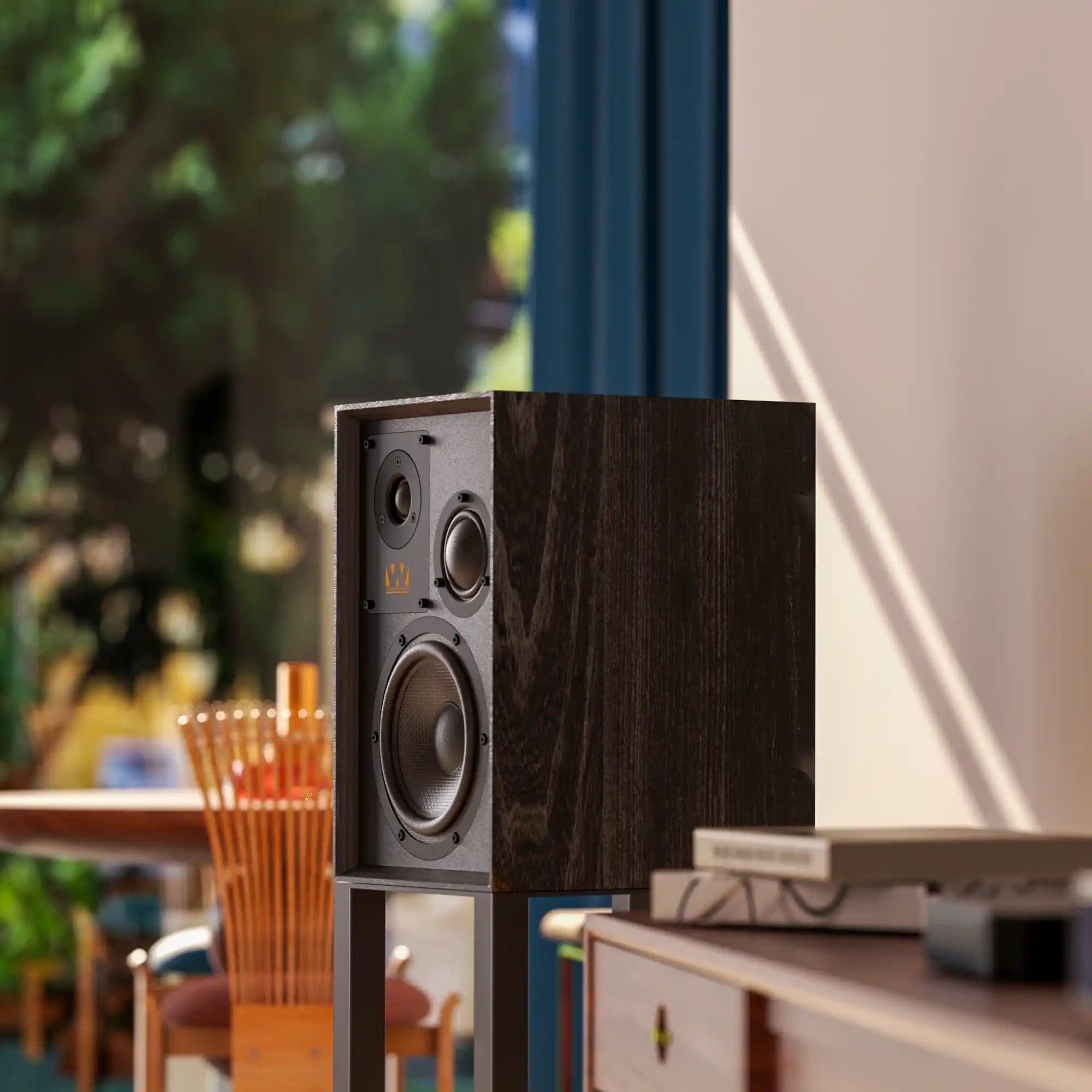 WHARFEDALE Super Denton Heritage Bookshelf Speakers