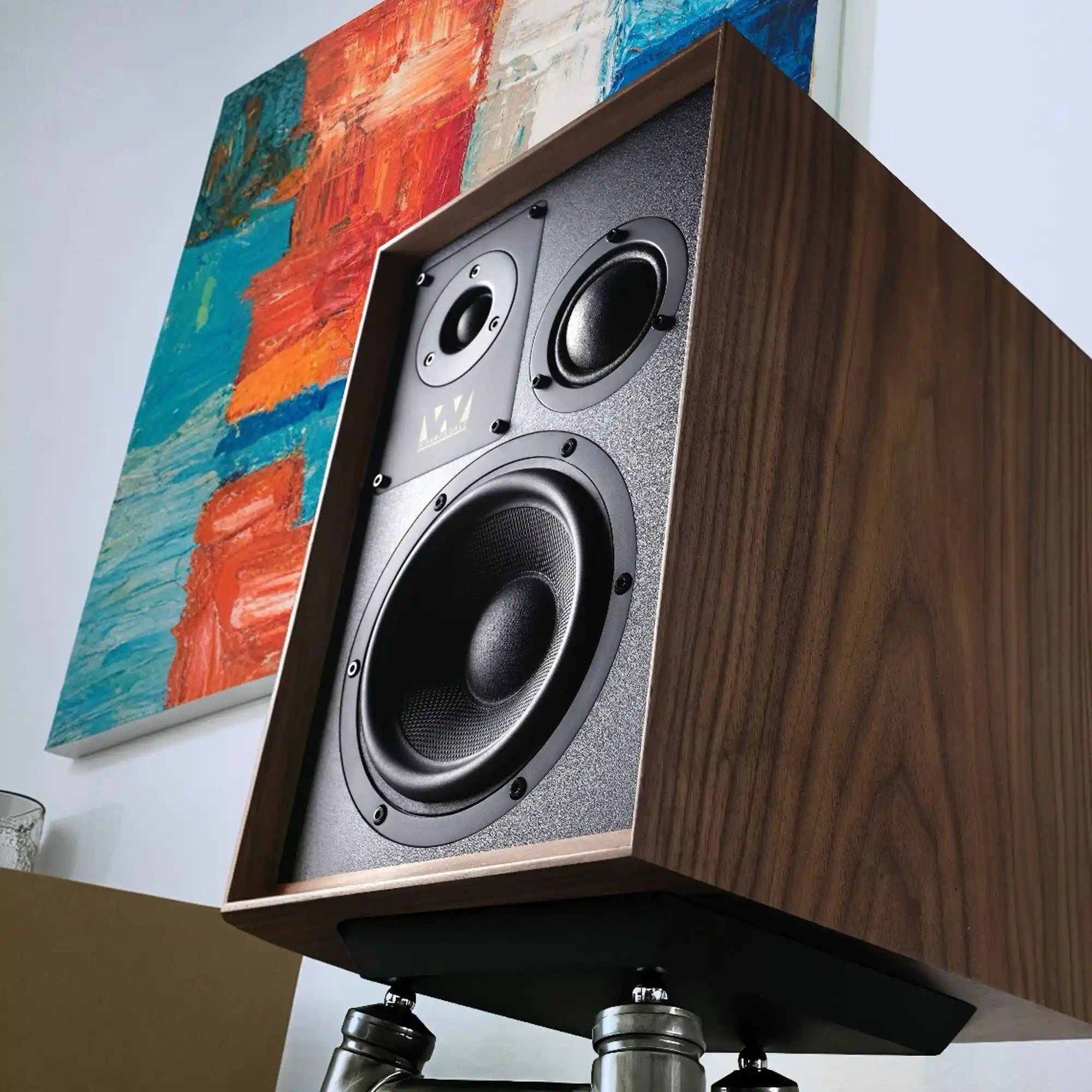 WHARFEDALE Super Denton Heritage Bookshelf Speakers