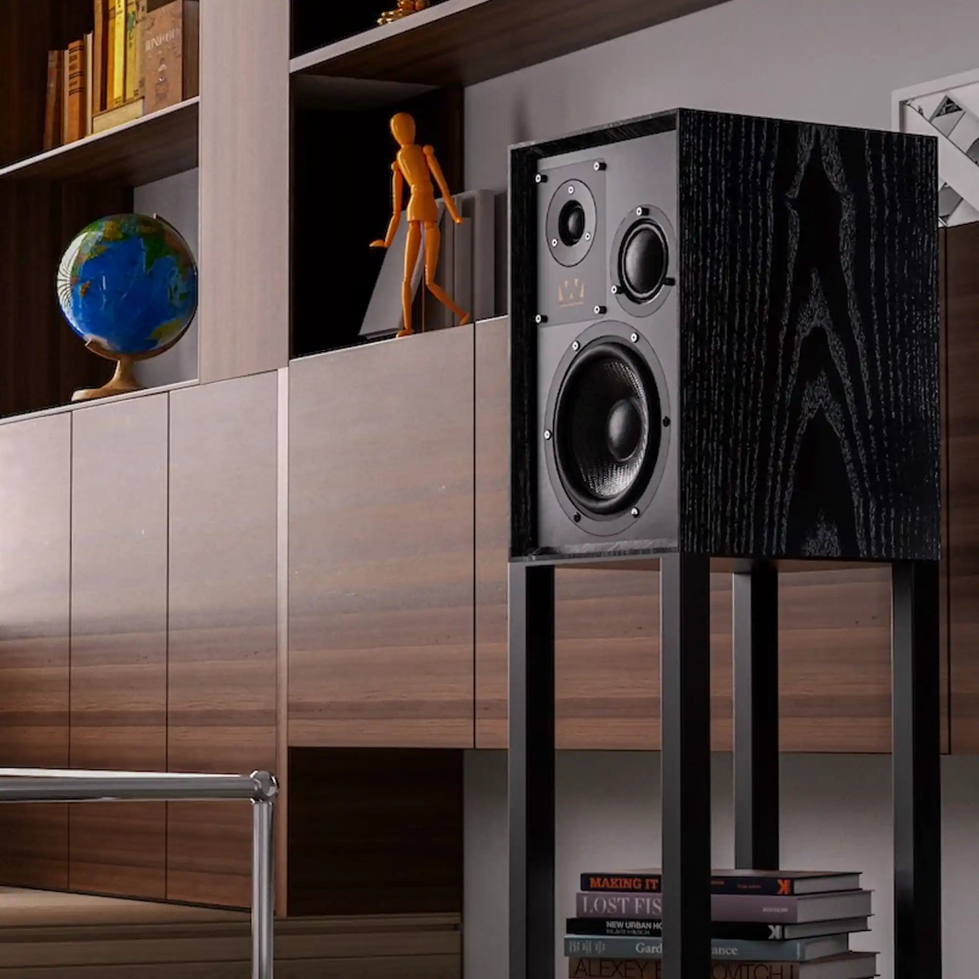 WHARFEDALE Super Denton Heritage Bookshelf Speakers