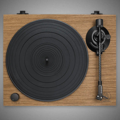 audio technica AT-LP40WN Turntable (Walnut) Top View - DOUGLAS HIFI