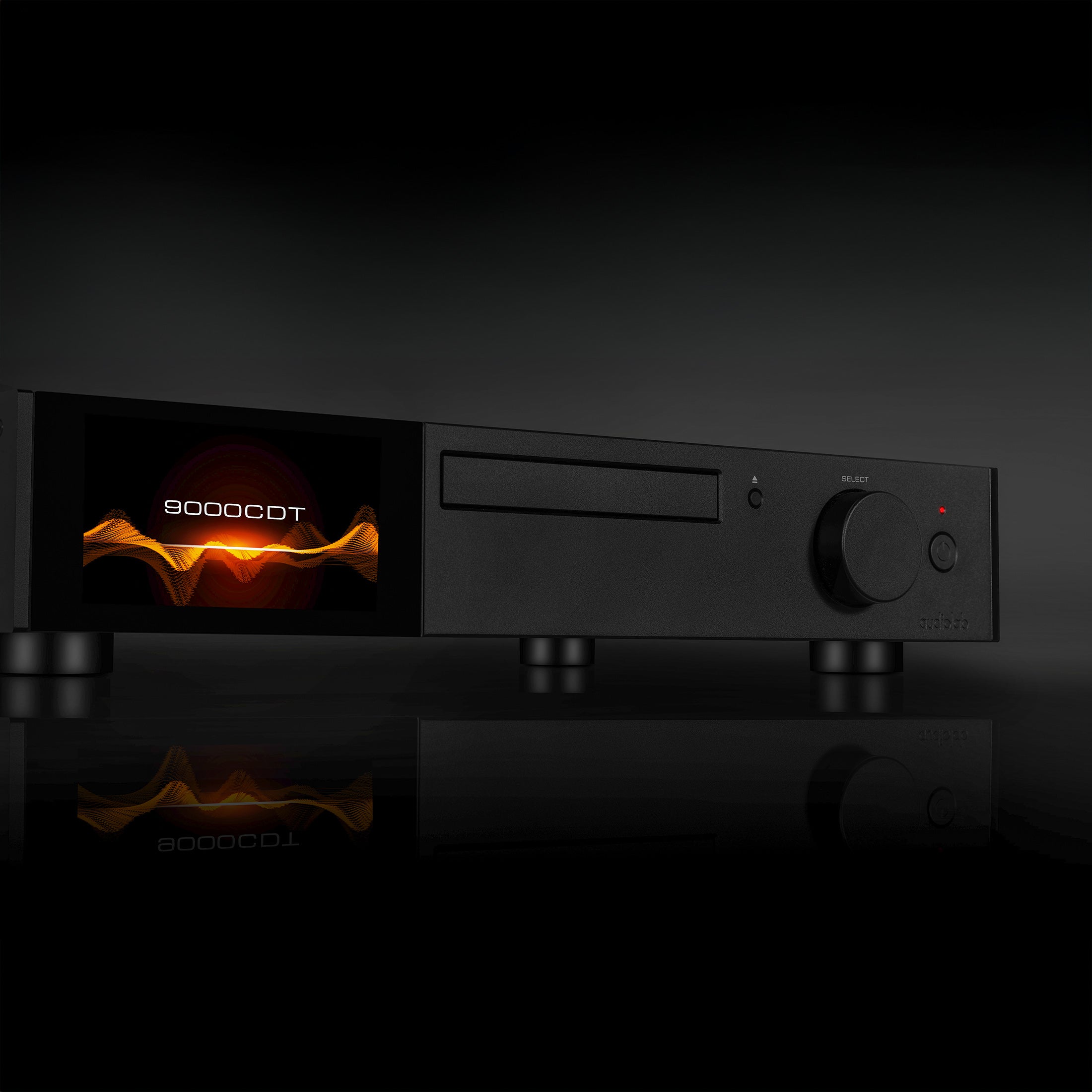 audiolab 9000CDT CD Transport in Black Artistic - DOUGLAS HIFI