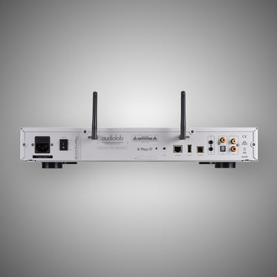 audiolab 6000N Play Streamer Silver Rear - DOUGLAS HIFI