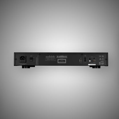 audiolab 7000CDT CD Transport Black Rear - DOUGLAS HIFI