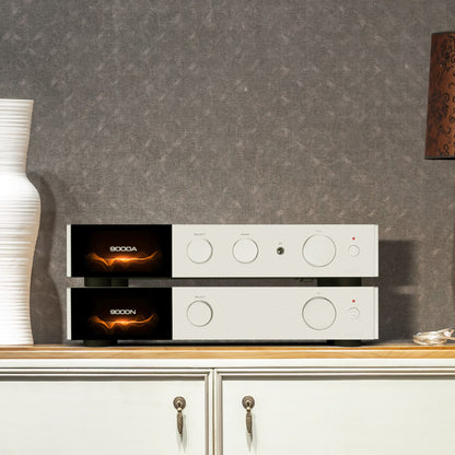 audiolab 9000N Streamer Cmbo Silver - DOUGLAS HIF
