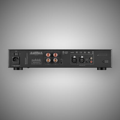 audiolab 9000P Power Amplifier Black Rear - DOUGLAS HIFI