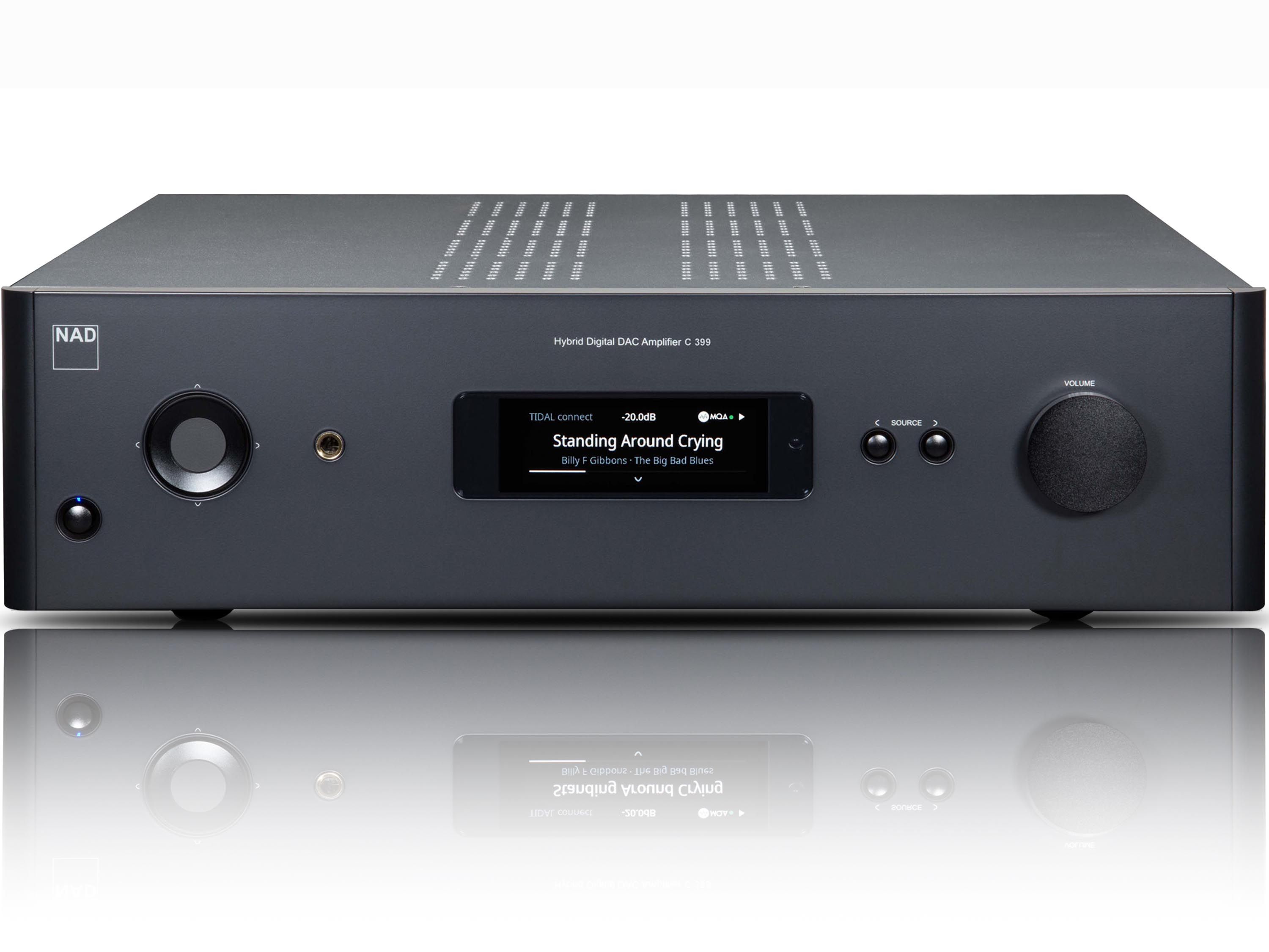 NAD C399 integrated amplifier (2x)180w incl. Phono input