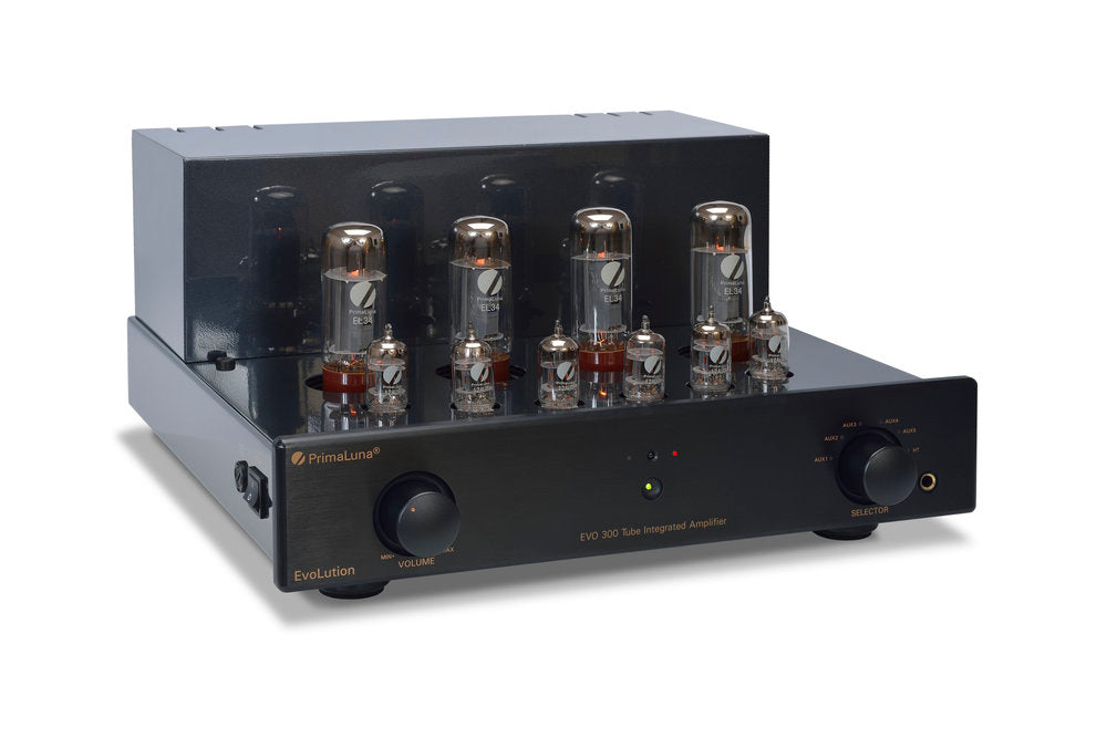 PrimaLuna EVO 300 Valve/Tube Integrated Amplifier Black | Douglas HiFi
