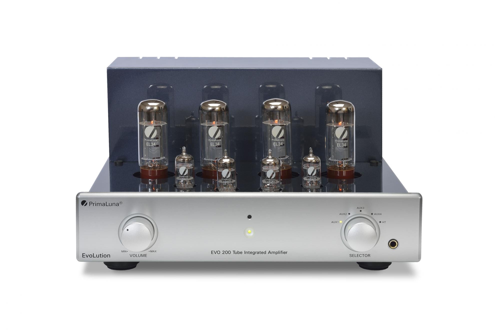 PrimaLuna EVO 200 Tube/Valve Integrated Amplifier - Evolution Front No Cage - Douglas HiFi 
