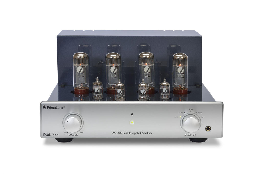PrimaLuna EVO 200 Tube/Valve Integrated Amplifier - Evolution Front No Cage - Douglas HiFi 