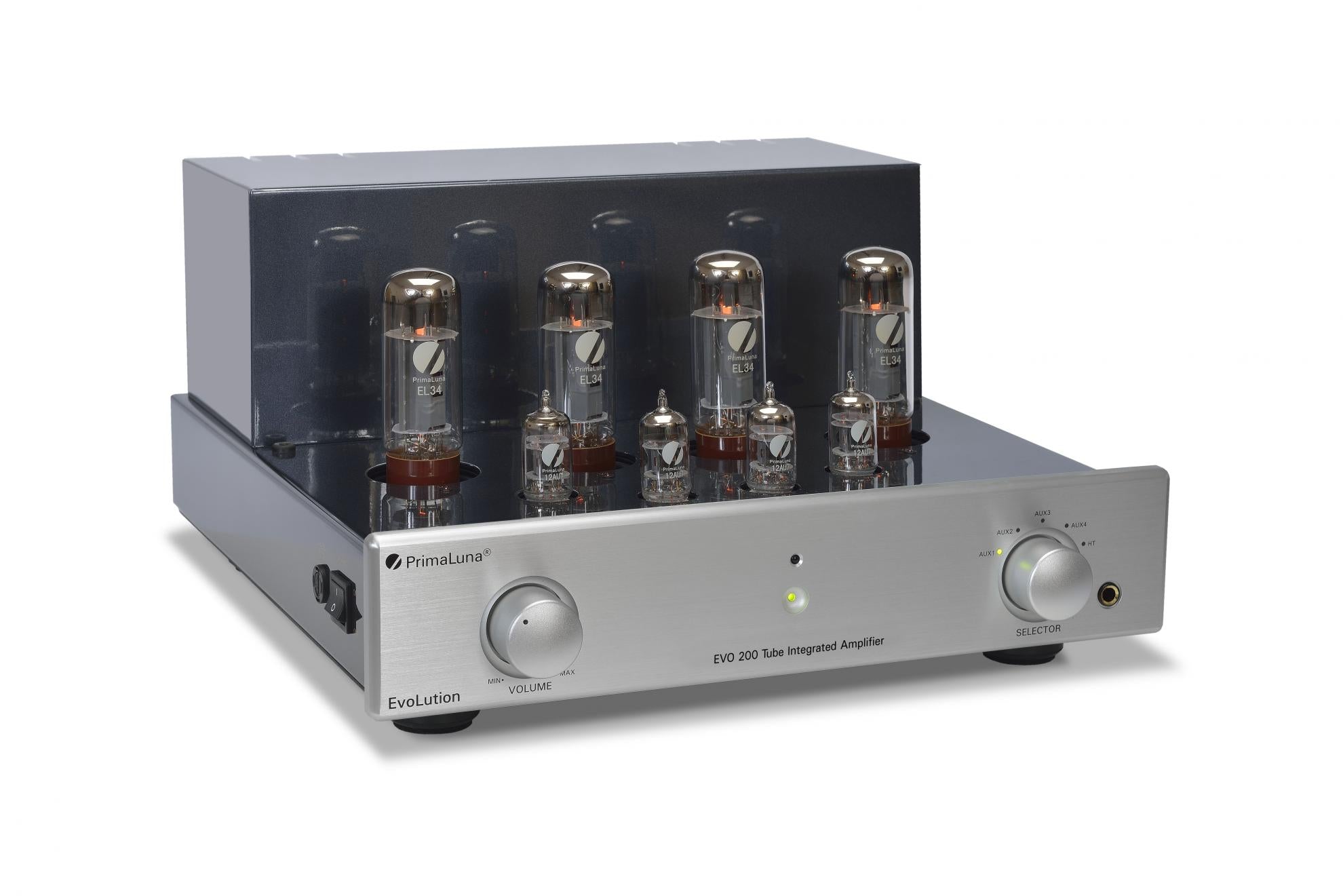 PrimaLuna EVO 200 Tube/Valve Integrated Amplifier - Evolution Front Iso No Cage - Douglas HiFi 
