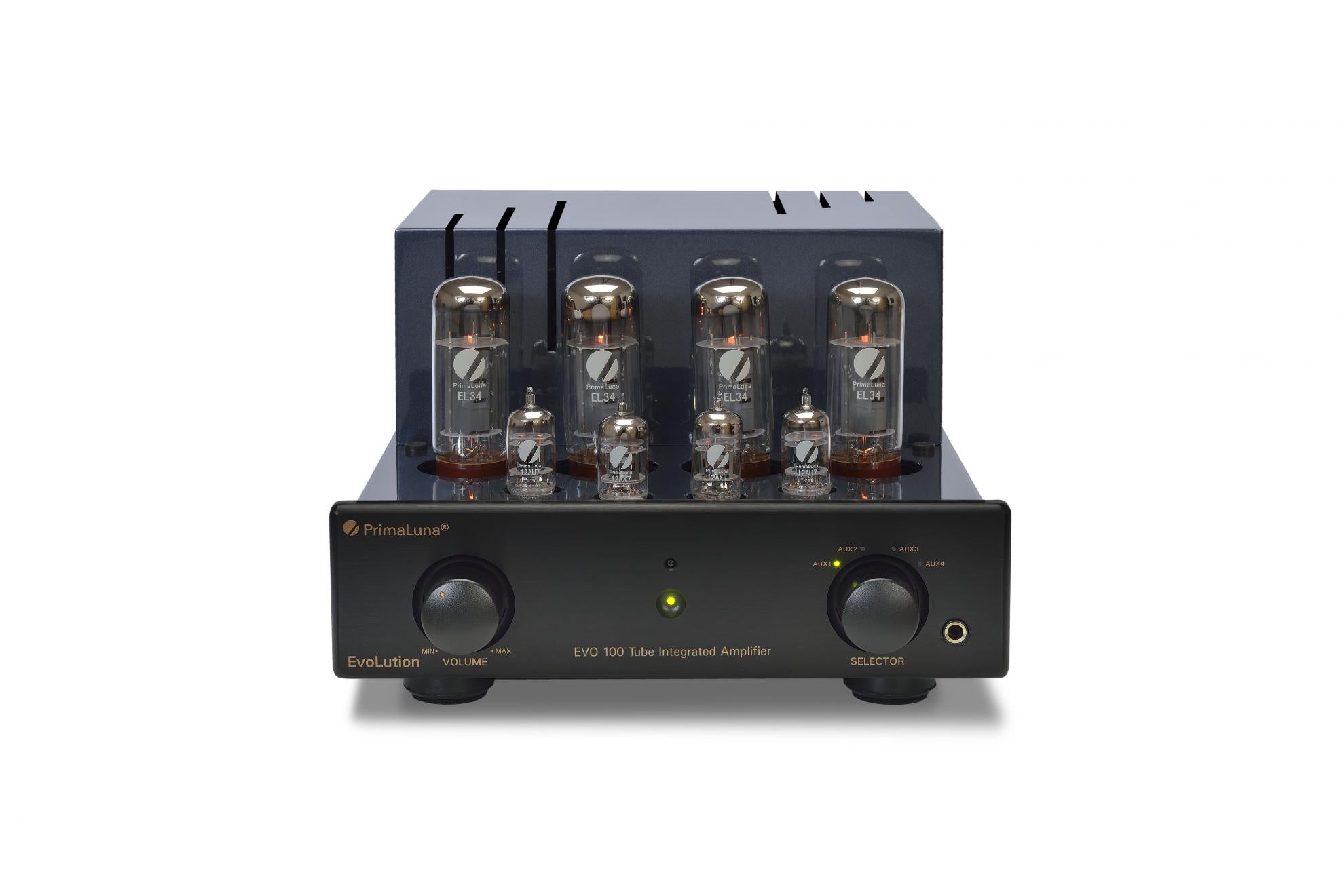 PrimaLuna EVO100 Valve/Tube Integrated Amplifier Black | Douglas HiFi