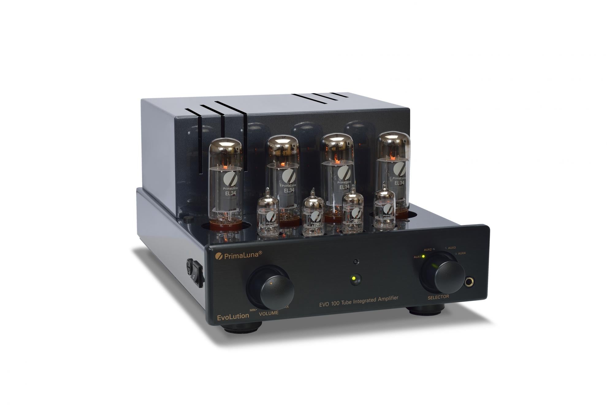 PrimaLuna EVO100 Valve/Tube Integrated Amplifier Black 2 | Douglas HiFi