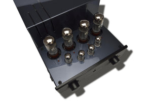 PrimaLuna EVO100 Valve/Tube Integrated Amplifier Black (Top) | Douglas HiFi
