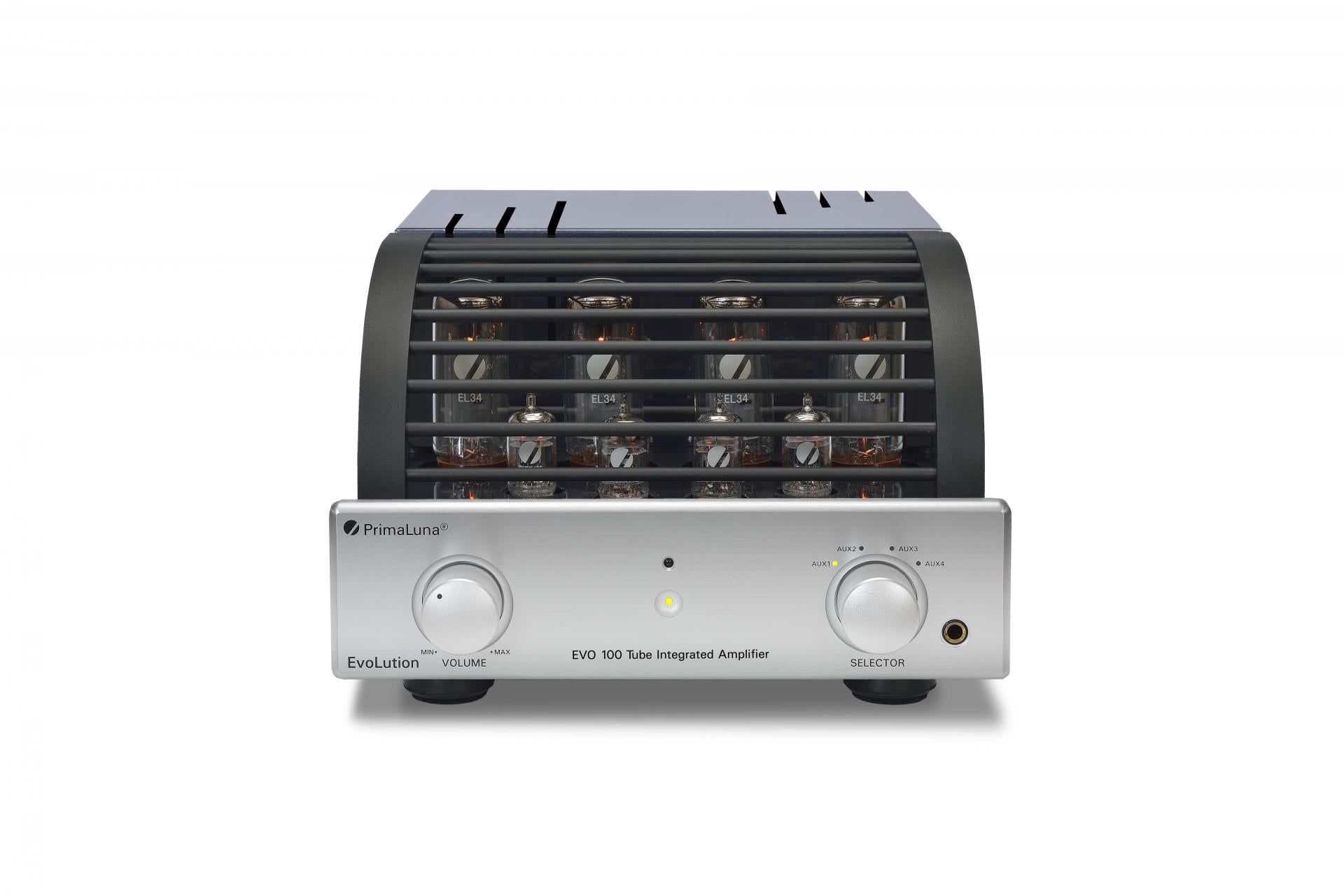 PrimaLuna EVO 100 Valve/Tube Integrated Amplifier Silver (3) | Douglas HiFi 