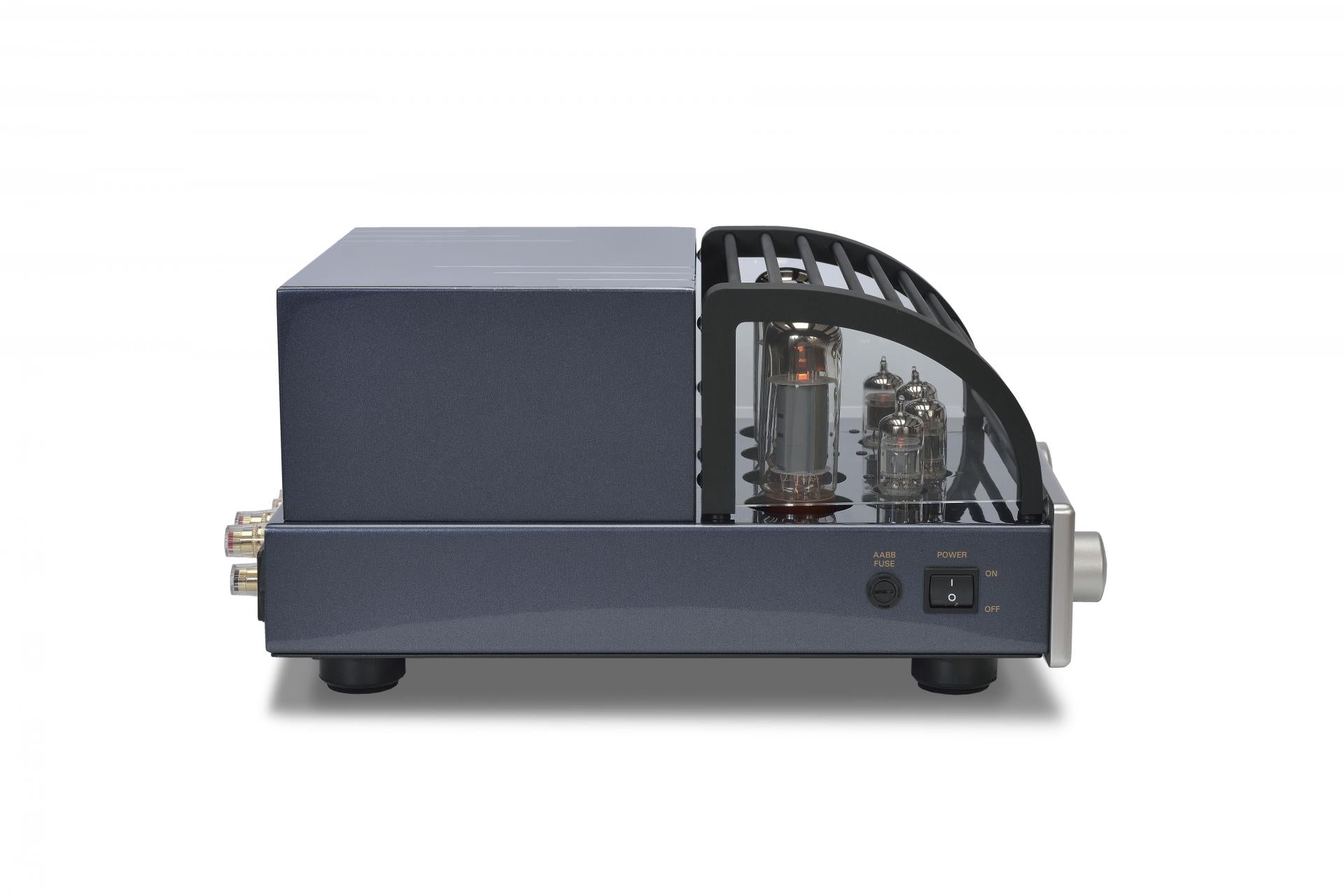 PrimaLuna EVO 100 Valve/Tube Integrated Amplifier Silver (Side) | Douglas HiFi 