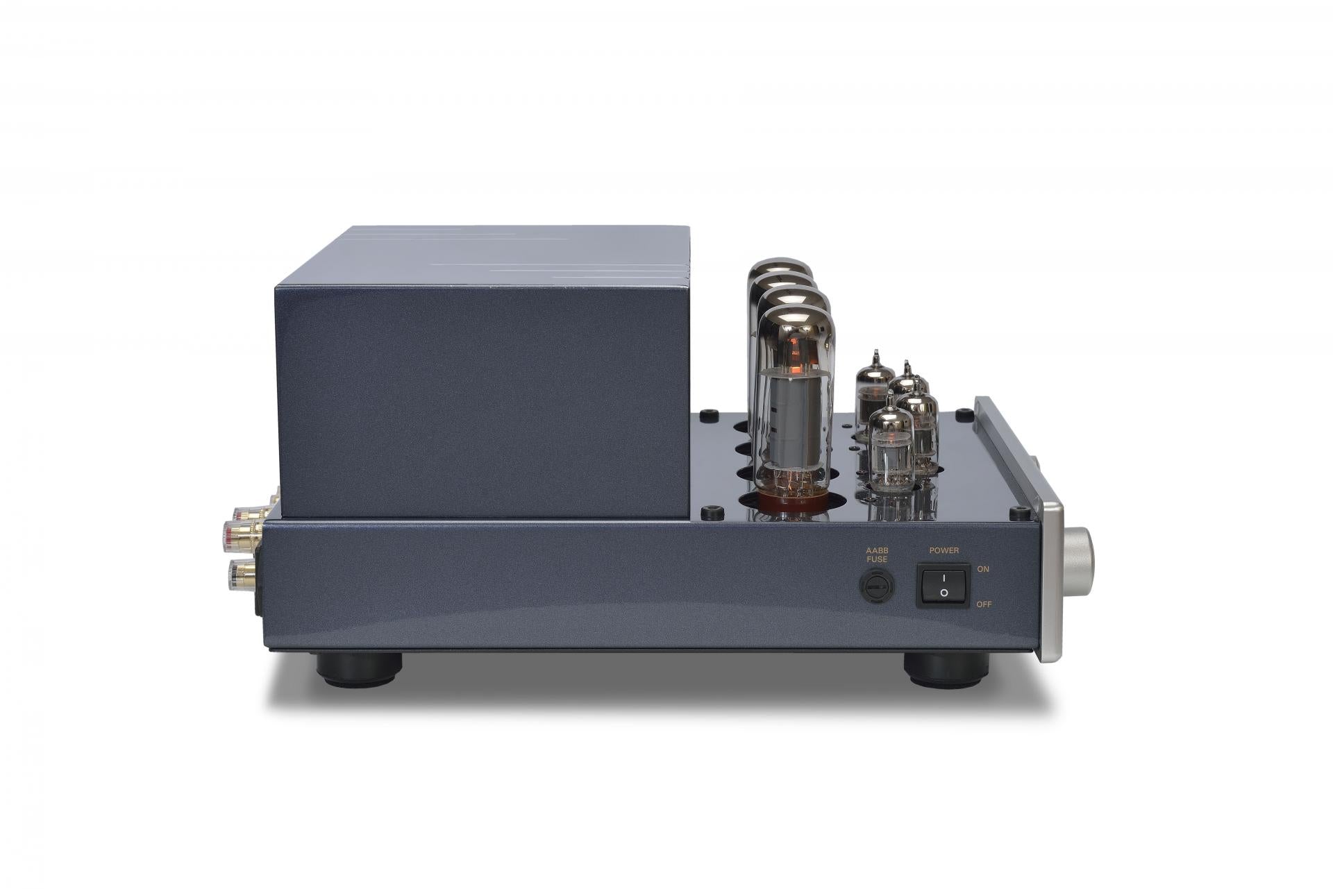 PrimaLuna EVO 100 Valve/Tube Integrated Amplifier Silver (Side) | Douglas HiFi 