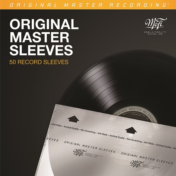 MoFi Original Master Record Inner Sleeves - 50 Pack