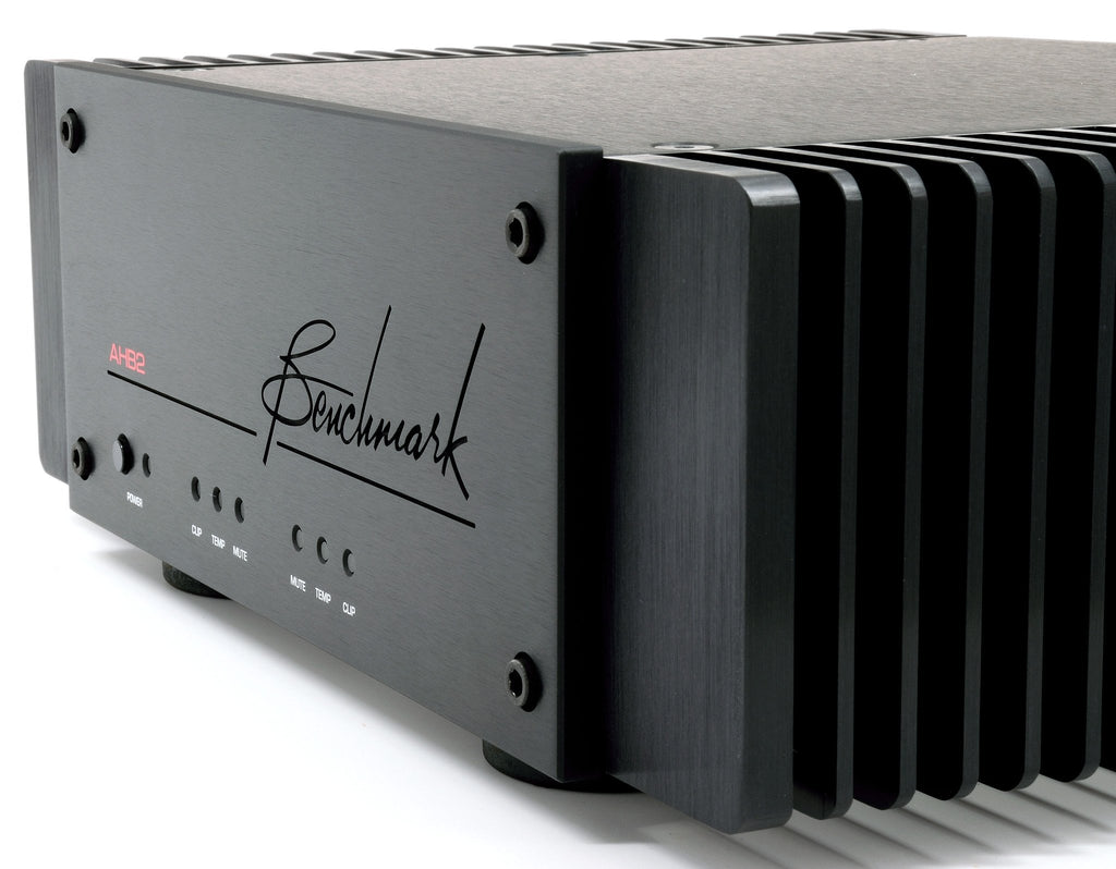Benchmark AHB2 award winning power amplifier (black) - Douglas HiFi Perth