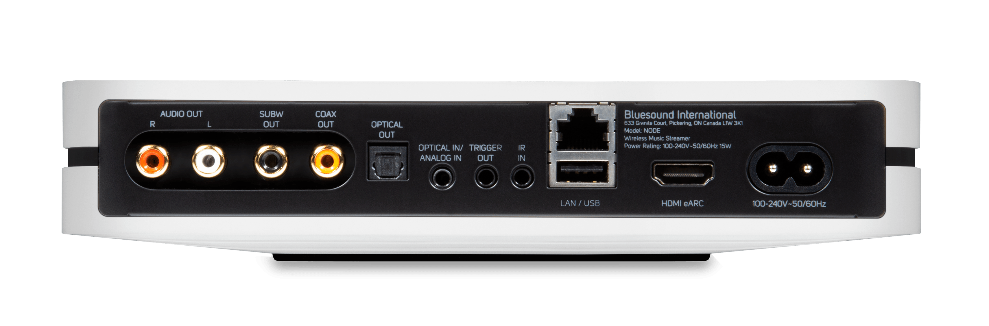 Bluesound NODE N130 HiRes streamer w/HDMI rear connections - Douglas HiFi Perth