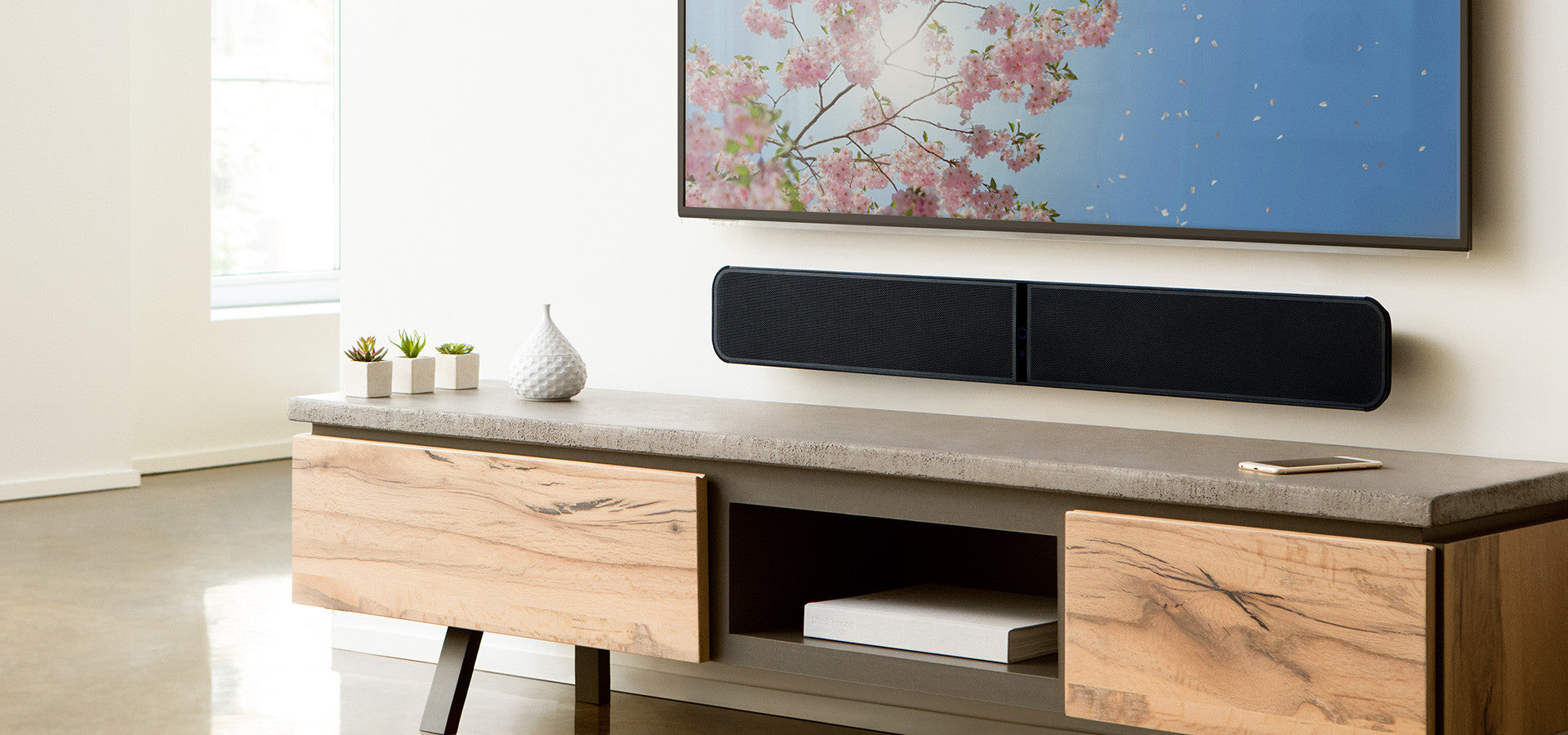 Bluesound - Pulse Soundbar + - Network BluOs Streaming Soundbar