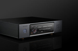 Douglas HiFI - Aurender N20 High Definition Caching Music Server - Streamer - Black Iso Front Lifestyle - Osborne Park Perth