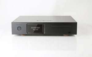 Douglas HiFi - Aurender ACS10 - Caching Music Server Streamer with USB Output CD Ripper Metadata Editor Dual-HDD Storage Library Manager - Black Front - Osborne Park Perth