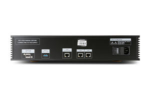 Douglas HiFi - Aurender ACS10 - Caching Music Server Streamer with USB Output CD Ripper Metadata Editor Dual-HDD Storage Library Manager - Black Rear - Osborne Park Perth