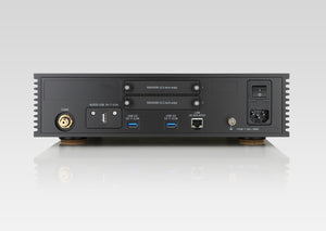 Douglas HiFi - Aurender N200 Reference Caching Music Server Streamer - Black Rear - Osborne Park Perth