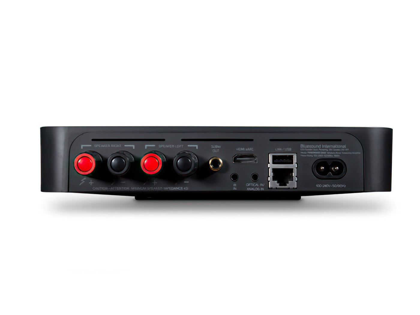 Douglas HiFi - Bluesound POWERNODE EDGE Black Rear - Osborne Park Perth