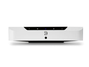 Douglas HiFi - Bluesound POWERNODE EDGE White Front - Osborne Park Perth