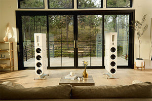 Douglas HiFi PS Audio Aspen FR30 Speakers White Grills Off Osborne Park Western Australia