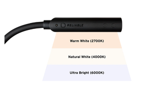Douglas HiFi - Uberlight Flex LED Tasklight Black - Colour Temperature - Osborne Park Perth