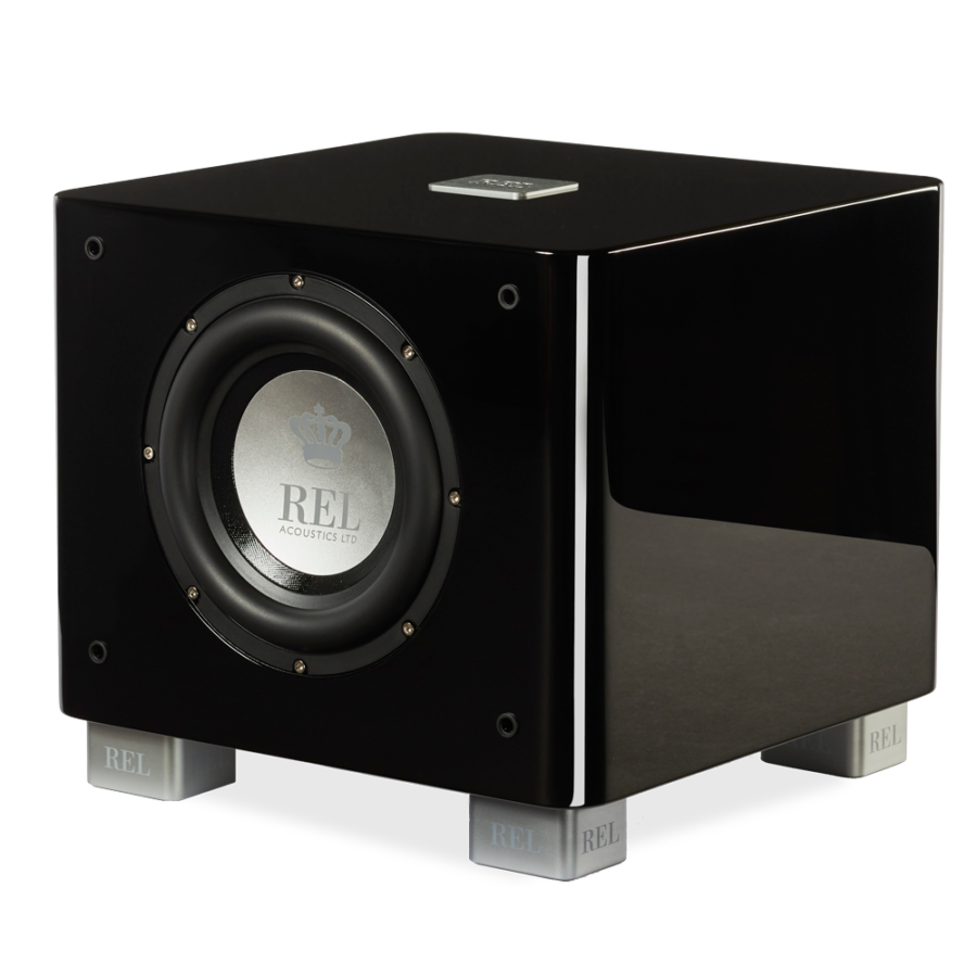 REL T7X SubWoofer - Douglas HiFi Perth Black Sub Without Grill